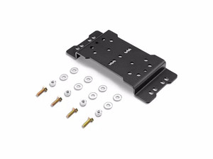 Bushwacker Molle Cargo Panel Clamp Mounting Plate 9000102 Black; Powder Coated; Steel; With Mounting Hardware Bushwacker Molle Cargo Panel Clamp Mounting Plate 9000102 Black; Powder Coated; Steel; With Mounting Hardware