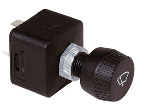 Vetus Windshield Wiper Switch | For RWS/ DIN/ HDMC Motor | Rotary Three Position Vetus Windshield Wiper Switch | For RWS/ DIN/ HDMC Motor | Rotary Three Position