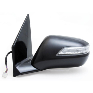 K-Source Exterior Mirror 63040H OEM Replacement; Single; Black; Electric; Foldaway; With Heated Mirrors; With Turn Signal Indicators; With Wiring Harness K-Source Exterior Mirror 63040H OEM Replacement; Single; Black; Electric; Foldaway; With Heated Mirrors; With Turn Signal Indicators; With Wiring Harness