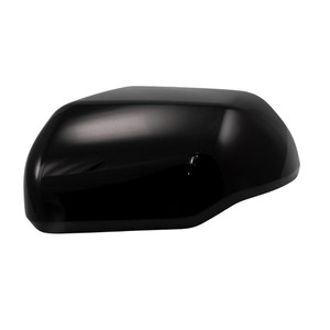Coast To Coast Exterior Mirror Cover MC67554RBK Full Replacement; Painted; Gloss Black; ABS Plastic; Set Of 2; Without Turn Signal Cutout