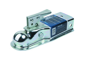 Fulton Trailer Coupler 22300 0301 Fas-Lok; Class II Straight Tongue Stamped; 3 Inch Wide Channel Mount; 3500 Pound Lift Capacity; For 2 Inch Ball; Fas-Lok Latch; Zinc Plated; Boxed Fulton Trailer Coupler 22300 0301 Fas-Lok; Class II Straight Tongue Stamped; 3 Inch Wide Channel Mount; 3500 Pound Lift Capacity; For 2 Inch Ball; Fas-Lok Latch; Zinc Plated; Boxed