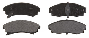 Raybestos Brakes Brake Pad PGD353M Element3; OE Replacement; Metallic
