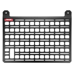 BuiltRight Industries Molle Cargo Panel 102111 Bedside Mount; Screw On; Powder Coated; Textured Black; Steel; With 1 Driver Side Rear Panel And Mounting Hardware BuiltRight Industries Molle Cargo Panel 102111 Bedside Mount; Screw On; Powder Coated; Textured Black; Steel; With 1 Driver Side Rear Panel And Mounting Hardware