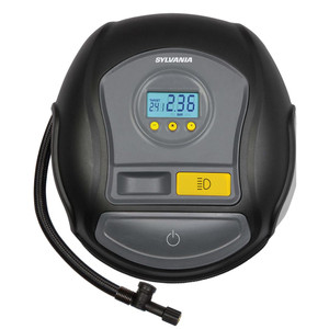 Sylvania Silverstar Pro Portable Hand Pump | 12.9ft Inflation Range, Digital Gauge, Quick Inflation, Durable Design Sylvania Silverstar Pro Portable Hand Pump | 12.9ft Inflation Range, Digital Gauge, Quick Inflation, Durable Design