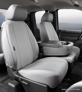 Fia Seat Cover SP88-38 GRAY Seat Protector; 40/20/40 Split Bench Seat With Non-Removable/Adjustable Headrests; Polycotton; Gray; For One Row Fia Seat Cover SP88-38 GRAY Seat Protector; 40/20/40 Split Bench Seat With Non-Removable/Adjustable Headrests; Polycotton; Gray; For One Row