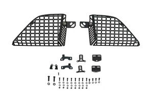 DV8 Offroad Molle Cargo Panel MPBR-08 MOLLE; Rear Window Panel Mount; Direct Fit; Bolt-On; Powder Coated; Black; Steel DV8 Offroad Molle Cargo Panel MPBR-08 MOLLE; Rear Window Panel Mount; Direct Fit; Bolt-On; Powder Coated; Black; Steel