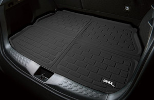 3D Mats Cargo Area Liner M1KA0631309 KAGU; Direct Fit; Raised Edge; Black; Thermoplastic Rubber Of Carbon Fiber Texture; Non-Skid; To Back Of 3rd Seat; With MAXpider Anti-Skid Bottom Layer 3D Mats Cargo Area Liner M1KA0631309 KAGU; Direct Fit; Raised Edge; Black; Thermoplastic Rubber Of Carbon Fiber Texture; Non-Skid; To Back Of 3rd Seat; With MAXpider Anti-Skid Bottom Layer