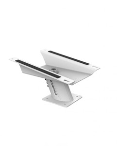 ScanStrut WiFi Antenna Mount APT-150-SL-01 For Use With Starlink High Performance Antenna; 8 Degree Wedge Mount And 6 Inch PowerTower Mount; White; Aluminum; Pre-Drilled Mounting Holes On Wedge; Built-In Scanstrut Cable Seal; SCA Certified