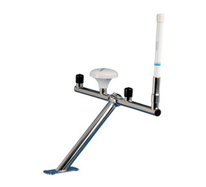 ScanStrut Marine Modular Mount TB-01 For Use With GPS/VHF Antennas; 18.90 Inch Width x 8.62 Inch Depth; 316 Stainless Steel; Aerial Bar Rotation