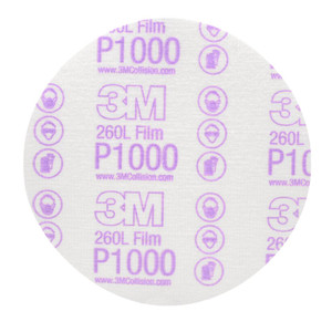 3M Sanding Disc 00969 Hookit; Used For Blending/Scuffing/Paint Preparation/Removing Paint Defects; Gold; Aluminum Oxide; 6 Inch Outer Diameter; Polyester Film Backing; P1000 Grit; Hook And Loop Type Attachment; Hand And Machine Use; Dry; Box Of 100 3M Sanding Disc 00969 Hookit; Used For Blending/Scuffing/Paint Preparation/Removing Paint Defects; Gold; Aluminum Oxide; 6 Inch Outer Diameter; Polyester Film Backing; P1000 Grit; Hook And Loop Type Attachment; Hand And Machine Use; Dry; Box Of 100