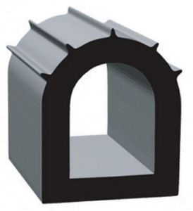 Ultimate Moisture Seal | 50FT EPDM Slide Out Seal D-Type - Black