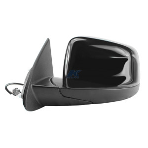 K-Source Exterior Mirror 60190C OEM Replacement; Single; Black; Electric; Foldaway; With Heated Mirrors; Without Turn Signal Indicators; With Wiring Harness K-Source Exterior Mirror 60190C OEM Replacement; Single; Black; Electric; Foldaway; With Heated Mirrors; Without Turn Signal Indicators; With Wiring Harness