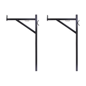 Westin Automotive Ladder Rack 57-9015 HDX Heavy Duty; Mounts To Inner Wall Of Bed Rail; Multi-Fit; Adjustable; For Use Without Headache Rack; Powder Coated; Black; Mild Steel