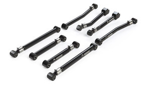 Teraflex Control Arm 1417500 Alpine Flexarm; Tubular; Adjustable; Black; Steel; Set Of 8