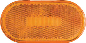 Optronics Clearance Light MCL31ABP MCL31 SERIES; LED; Oblong; Amber Lens; White ABS Housing; With Reflex Lens; 0.04 Amp; 12 Volt DC; Surface Mount; Hard Wired; Polypack Packaging Optronics Clearance Light MCL31ABP MCL31 SERIES; LED; Oblong; Amber Lens; White ABS Housing; With Reflex Lens; 0.04 Amp; 12 Volt DC; Surface Mount; Hard Wired; Polypack Packaging