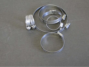 Helix Racing Hose Clamp 111-6244 2.28 Inch To 3-1/4 Inch Clamping Range; Worm Gear Style; Stainless Steel; Pack Of 10 Helix Racing Hose Clamp 111-6244 2.28 Inch To 3-1/4 Inch Clamping Range; Worm Gear Style; Stainless Steel; Pack Of 10
