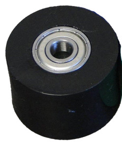 Helix Racing Drive Chain Roller 125-8700 For Most Dual-Sport Motorcycles/ATV s/Dirt Bikes; Heavy Duty; 32 Millimeter Width; Black; With Sealed Bearing