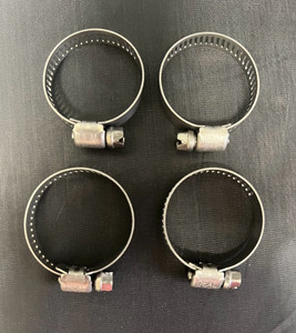 Helix Racing Hose Clamp 114-6412 1/2 Inch To 1-1/4 Inch Clamping Range; Worm Gear Style; Stainless Steel; Pack Of 4 Helix Racing Hose Clamp 114-6412 1/2 Inch To 1-1/4 Inch Clamping Range; Worm Gear Style; Stainless Steel; Pack Of 4