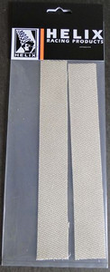 Helix Racing Exhaust System Repair Kit 402-1888 Used To Seal Joint Leaks In Exhaust System; High Temp Silica Tape; 1 Inch x 8 Inch x 0.03 Inch Thick; Withstands Up To 1800 Degree Fahrenheit; With Adhesive Backed; Set Of 2 Helix Racing Exhaust System Repair Kit 402-1888 Used To Seal Joint Leaks In Exhaust System; High Temp Silica Tape; 1 Inch x 8 Inch x 0.03 Inch Thick; Withstands Up To 1800 Degree Fahrenheit; With Adhesive Backed; Set Of 2