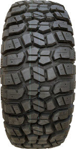 Kenda Tire 629001 Klever M/T2; LT35 x 12.50R17; Mud Terrain Light Truck And SUV; Radial; Raised Black Letter; Tubeless; Symmetric Tread Design; 3 Ply Sidewall; Load Range E; Fits 8.0 Inch Through 10.5 Inch Wide Wheels; 21/32 Inch Tread Depth