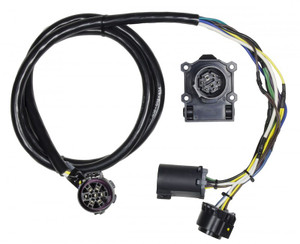 Hopkins MFG Trailer Wiring Connector 41158 Endurance; Fifth Wheel Wiring Harness; 7-Way Blade To 7-Way Blade; Plugs Into OEM Wiring System; 6 Foot Extension; Single