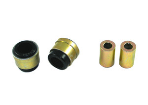 Whiteline Control Arm Bushing W63322 Black; Synthetic Elastomer; Upper Inner Bushings Whiteline Control Arm Bushing W63322 Black; Synthetic Elastomer; Upper Inner Bushings