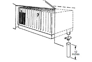 Ultimate Generator Exhaust Pipe | RV QG 4000 Compatibility | Straight Design