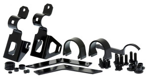 ARB Shock Absorber Mount VM80010008 BP-51; Direct Fit For Use With BP51690002; Bolt On; Non Adjustable; With 2 Mounts/2 Reservoir Mount/Installation Hardware