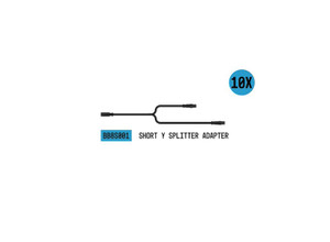 BUILTBRIGHT Warning Light Wiring Harness BB8S001X Used With Short Y Splitter Adapter Perimeter StrobeLink; Pack Of 10