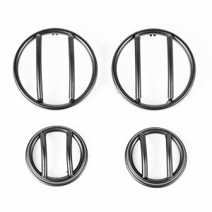 Rugged Ridge Side Marker Light Guard 11231.25 Euro Guard; Euro Style; Powder Coated; Textured Black; Steel Rugged Ridge Side Marker Light Guard 11231.25 Euro Guard; Euro Style; Powder Coated; Textured Black; Steel