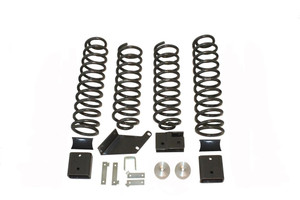 MaxTrac Lift Kit Suspension 889730 3 Inch Front Lift; 3 Inch Rear Lift; Black Components