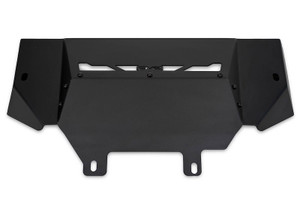 DV8 Offroad Skid Plate SPBR-07 Front Bumper; Powder Coated; Black; Steel