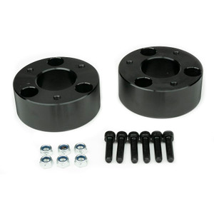 Southern Truck Leveling Kit Suspension 35002 2-1/2 Inch Lift Height; Strut Spacer; Powder Coated; Aluminum; With 2 Strut Spacer And Mounting Hardware Southern Truck Leveling Kit Suspension 35002 2-1/2 Inch Lift Height; Strut Spacer; Powder Coated; Aluminum; With 2 Strut Spacer And Mounting Hardware