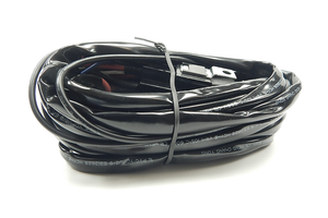 Southern Truck Light Bar Wiring Harness 79901 For Use With Southern Truck LED Light Bars; 14 Gauge Wire; 30 Amp In Line Fuse; 11 Foot Length