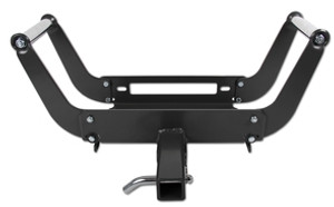 Bulldog Whes Winch Mount 20155 Receiver Hitch Mount; Adjustable Handles; Black; Without Hitch Pin/Clip Bulldog Whes Winch Mount 20155 Receiver Hitch Mount; Adjustable Handles; Black; Without Hitch Pin/Clip