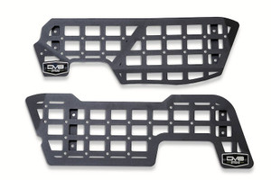DV8 Offroad Molle Cargo Panel CCBR-02 MOLLE; Center Console Sides; Black; Powder Coated; Steel; 2 Piece DV8 Offroad Molle Cargo Panel CCBR-02 MOLLE; Center Console Sides; Black; Powder Coated; Steel; 2 Piece