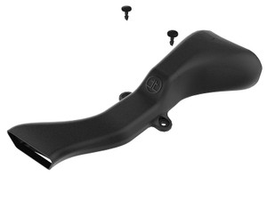 Advanced FLOW Engineering Air Intake Scoop 56-70065S Dynamic; For Use With AFE 56-70065D and 56-70065R; Air Box Mount; Polyethylene; Black