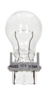 Wagner Lighting Backup Light Bulb BP3156LL Long Life; OE Replacement; 3156; Clear; Set Of 2; Blister Pack Wagner Lighting Backup Light Bulb BP3156LL Long Life; OE Replacement; 3156; Clear; Set Of 2; Blister Pack