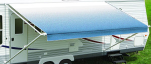 Carefree RV Awning Arm R00412-315-55 Fiesta; Patio Awnings; For Coaches w/Straight Side; Manual; 2 Lower Arm; White With White Castings; Left/Right Side