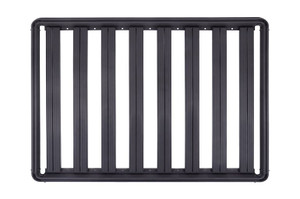 Dee Zee Roof Rack Platform DZ7327049HP HEX Series; Mounts To Cross Rails; 49 Inch Length x 27 Inch Width; Textured Powder Coat; Black; Aluminum; With Mounting Hardware