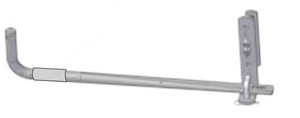 Fastway Trailer Weight Distribution Hitch Bar 94-02-0699 e2; Replacement Round Bar; 600 Pound Tongue Weight; Single