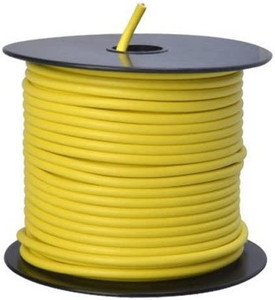 Tow Force Jammy Primary Wire 02440 14 Gauge; Yellow; 1000 Foot Length Tow Force Jammy Primary Wire 02440 14 Gauge; Yellow; 1000 Foot Length