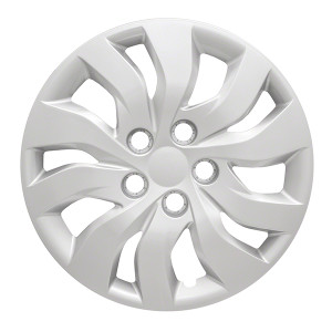 Upgrade Your Chevrolet Malibu Wheels | 10 Spoke Silver Wheel Covers | Set Of 4 | Durable and UV Protected