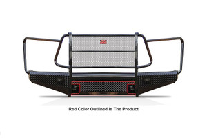 Fab Fours Bumper Filler Panel K20482-1 Black Steel; Black; Steel; With Red Fab Fours Badge Fab Fours Bumper Filler Panel K20482-1 Black Steel; Black; Steel; With Red Fab Fours Badge