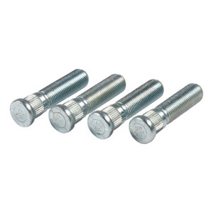 Lippert Components Wheel Stud 2023134014 Press-in; 9/16-18 UNF x 2.31 Inch; 0.617 Inch Spline Diameter; Pack Of 4; With Clamshell Packaging
