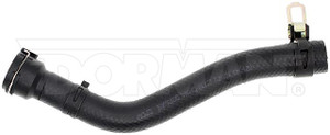 Dorman Heater Hose 626-746 OE Solutions; OE Replacement; 10-1/4 Inch Length; 1 Inch Outside Diameter; 50 PSI Maximum Working Pressure; Black; Rubber; Molded Assembly; With Clamps
