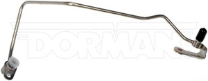 Dorman Turbocharger Oil Feed Line 667-691 OE Solutions; OE Replacement; 12.38 Inch Length; Stainless Steel