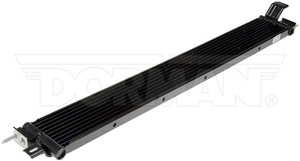 Dorman Fluid Cooler 918-476 OE Solutions; OE Replacement; For Automatic Transmission Fluid; 10 Core Rows; Threaded Fitting Type; 1 Inch Inlet Diameter/0.2 Inch Outlet Diameter; Black; Aluminum Dorman Fluid Cooler 918-476 OE Solutions; OE Replacement; For Automatic Transmission Fluid; 10 Core Rows; Threaded Fitting Type; 1 Inch Inlet Diameter/0.2 Inch Outlet Diameter; Black; Aluminum