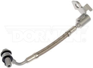 Dorman Fuel Injector Fuel Feed Pipe 809-006 OE Solutions; OE Replacement; 6 Inch Length; Tube; Single; With Gasket And Seal Dorman Fuel Injector Fuel Feed Pipe 809-006 OE Solutions; OE Replacement; 6 Inch Length; Tube; Single; With Gasket And Seal