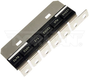 Dorman Fuse Block 956-600 OE Solutions; OE Replacement; Cartridge; 12 Volts DC; 300 Amps Maximum Amperage Rating; Black; Plastic Dorman Fuse Block 956-600 OE Solutions; OE Replacement; Cartridge; 12 Volts DC; 300 Amps Maximum Amperage Rating; Black; Plastic